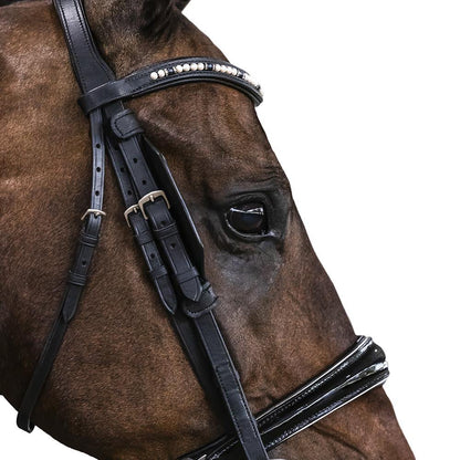 Blinkers - Black - Flexible Fit Equestrian Australia