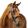 BRI008 BLACK GEL SHOW SNAFFLE BRIDLE $194.80-$299.75 - Flexible Fit Equestrian Australia
