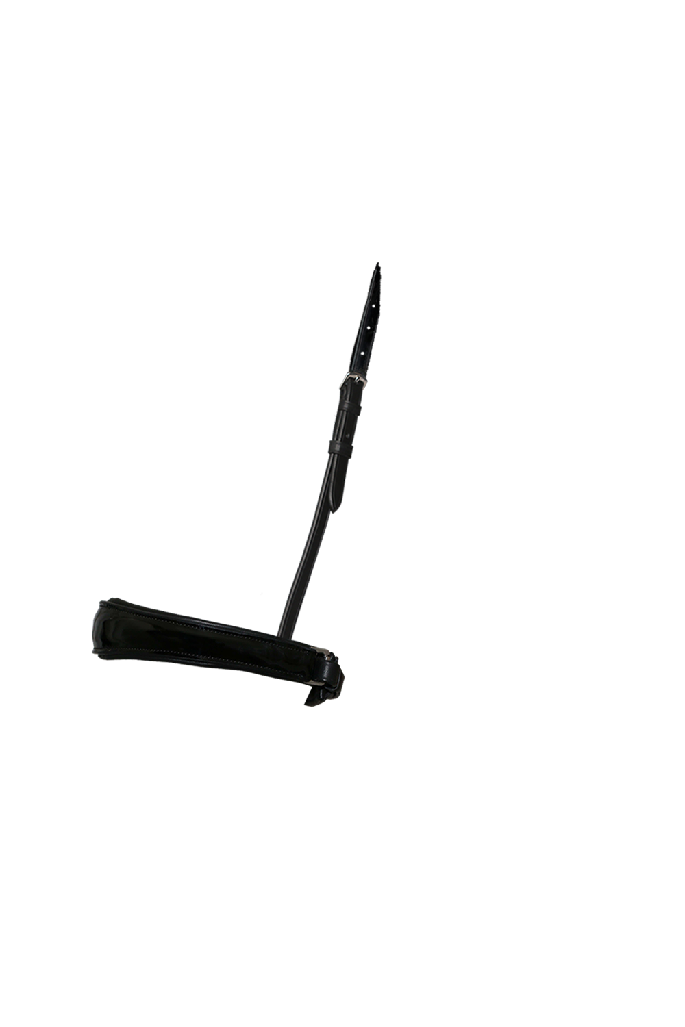 EXTRA WIDE ANATOMICAL RAISED PATENT CONVERTER CRANK - BLACK SNAFFLE/DOUBLE NOSEBAND - Flexible Fit Equestrian Australia