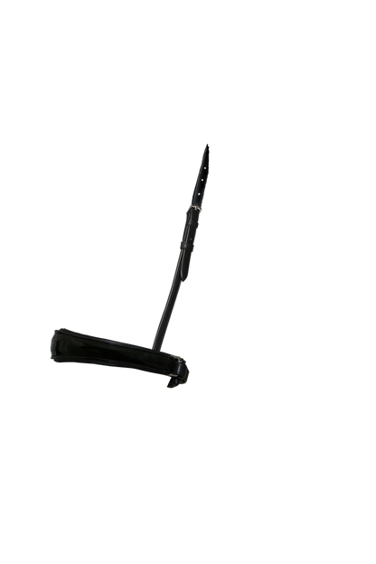 EXTRA WIDE ANATOMICAL RAISED PATENT CONVERTER CRANK - BLACK SNAFFLE/DOUBLE NOSEBAND - Flexible Fit Equestrian Australia