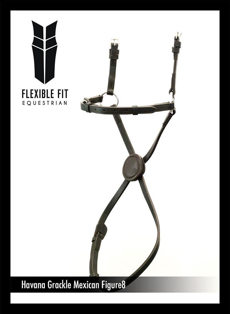 FIGURE 8 - HAVANA NOSEBAND - Flexible Fit Equestrian Australia