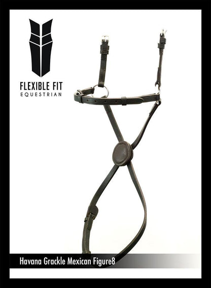 FIGURE 8 - HAVANA NOSEBAND - Flexible Fit Equestrian Australia
