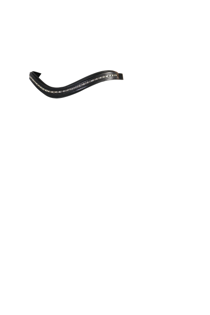 MINI CLINCHER GREY CRYSTAL WAVE - BLACK BROWBAND - Flexible Fit Equestrian Australia