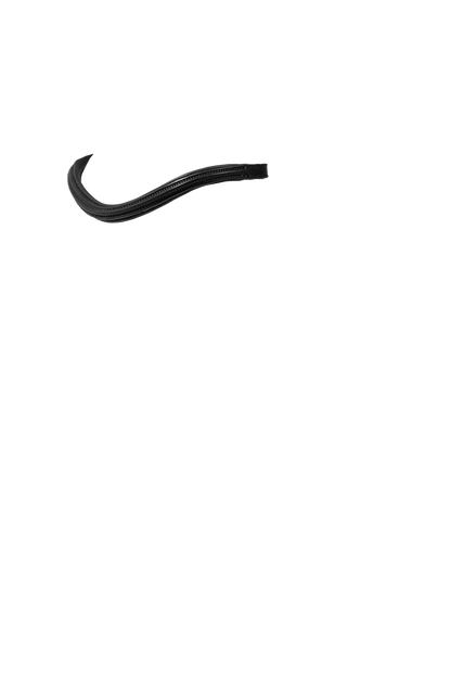THIN RAISED WAVE - BLACK BROWBAND