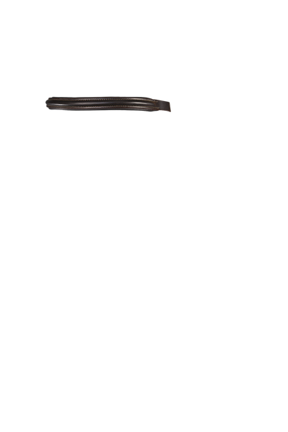 PLAIN RAISED PADDED - HAVANA BROWBAND - Flexible Fit Equestrian Australia