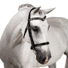 Premium Black Snaffle Bridle 'Athena' - Flexible Fit Equestrian Australia