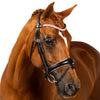 Premium Black Snaffle Bridle 'Devotion' - Flexible Fit Equestrian Australia