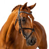 Premium Black Snaffle Bridle 'Radiance' - Flexible Fit Equestrian Australia