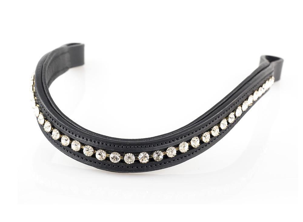 Premium Black Snaffle Bridle 'Radiance' - Flexible Fit Equestrian Australia