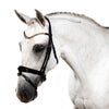 Premium Black Snaffle Bridle 'Ravel' - Flexible Fit Equestrian Australia