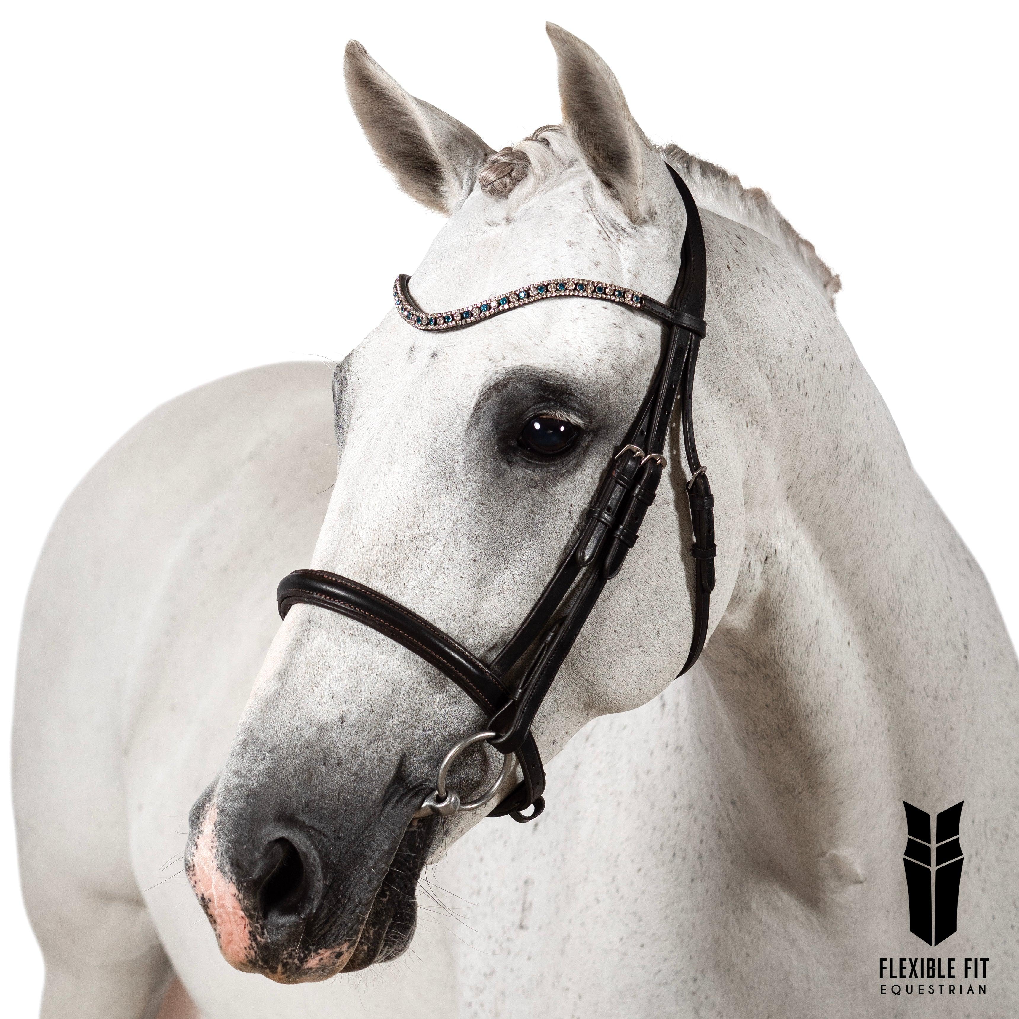 Bello-equine Fancy Stitch Havana - Brida Café Con Destello E | Meses Bello-equine Fancy Stitch Havana - Brida Café Con Destello E | Meses