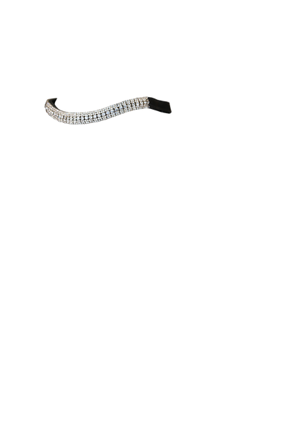 PRINCESS WAVE - BLACK BROWBAND - Flexible Fit Equestrian Australia