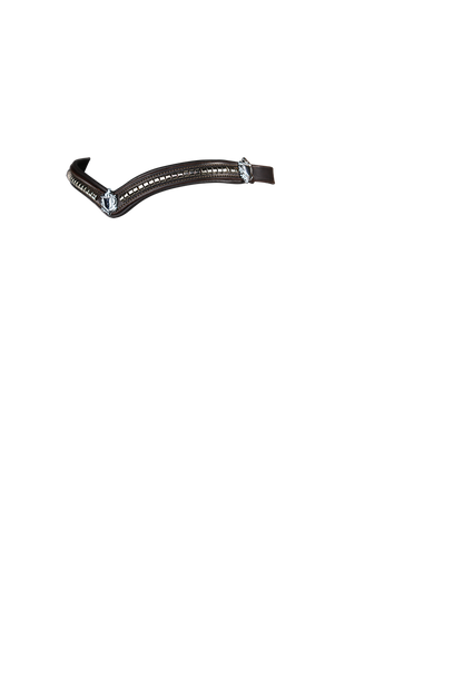 S/S CLINCHER V WITH SHIELDS - HAVANA BROWBAND - Flexible Fit Equestrian Australia