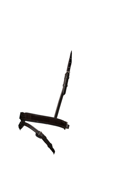 STRAIGHT FLAT PATENT CONVERTER CRANK - HAVANA SNAFFLE/DOUBLE NOSEBAND - Flexible Fit Equestrian Australia