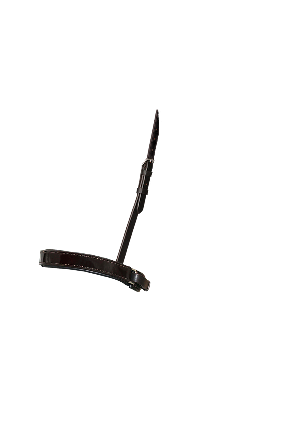 STRAIGHT FLAT PATENT CONVERTER CRANK - HAVANA SNAFFLE/DOUBLE NOSEBAND - Flexible Fit Equestrian Australia