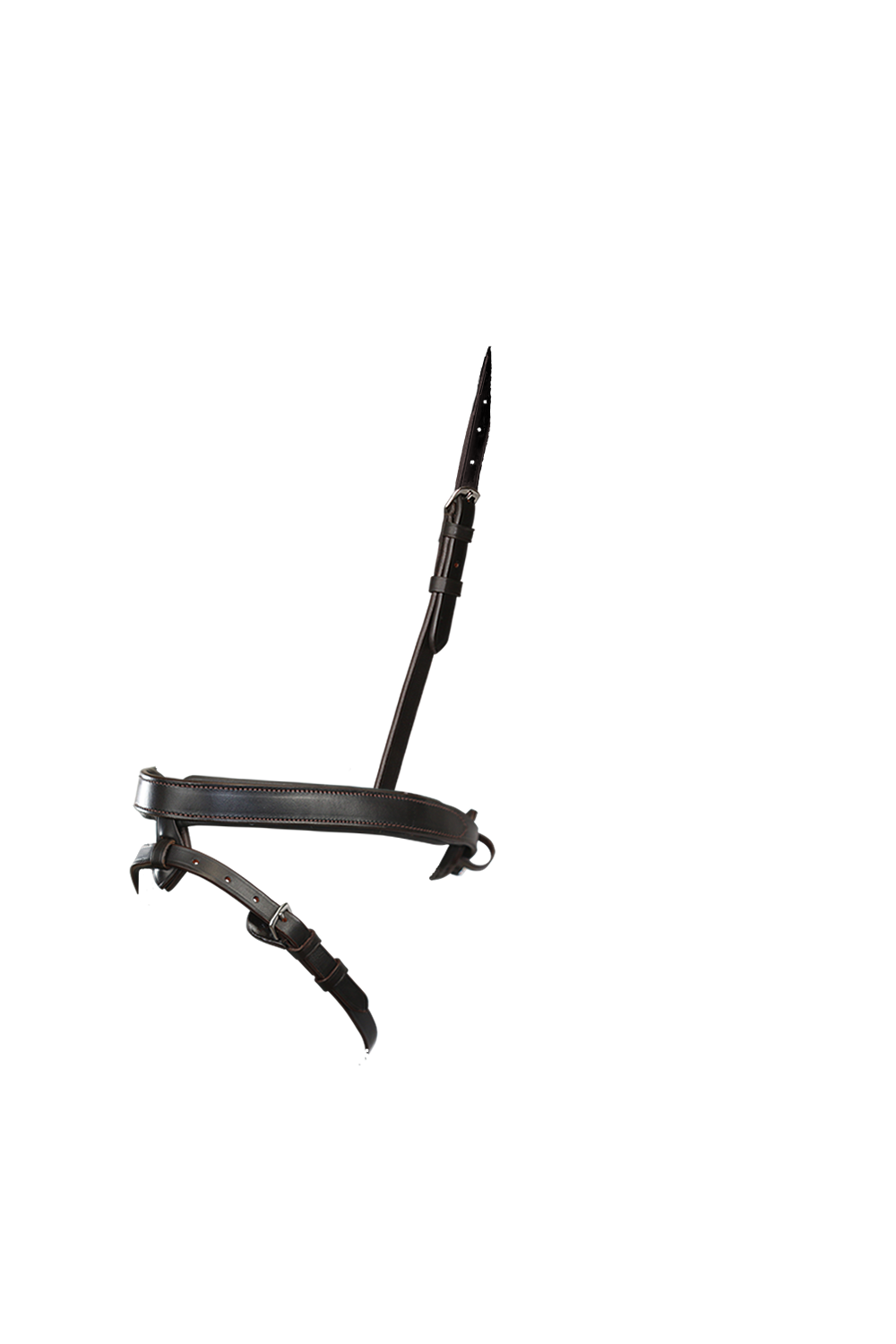 STRAIGHT FLAT PLAIN CONVERTER EVENTER - HAVANA SNAFFLE/DOUBLE NOSEBAND - Flexible Fit Equestrian Australia
