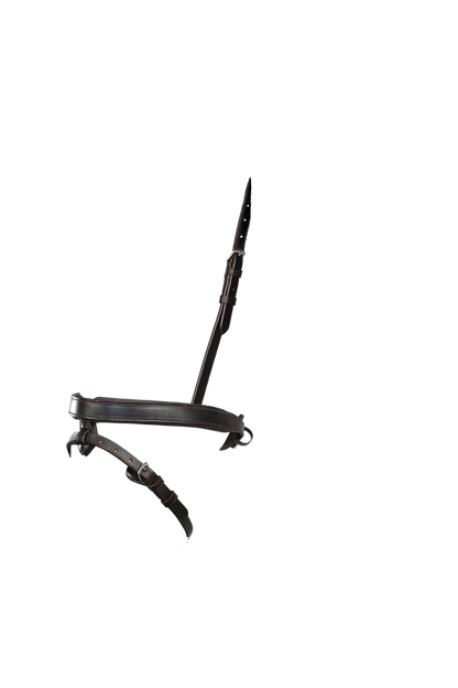 STRAIGHT FLAT PLAIN CONVERTER EVENTER - HAVANA SNAFFLE/DOUBLE NOSEBAND - Flexible Fit Equestrian Australia