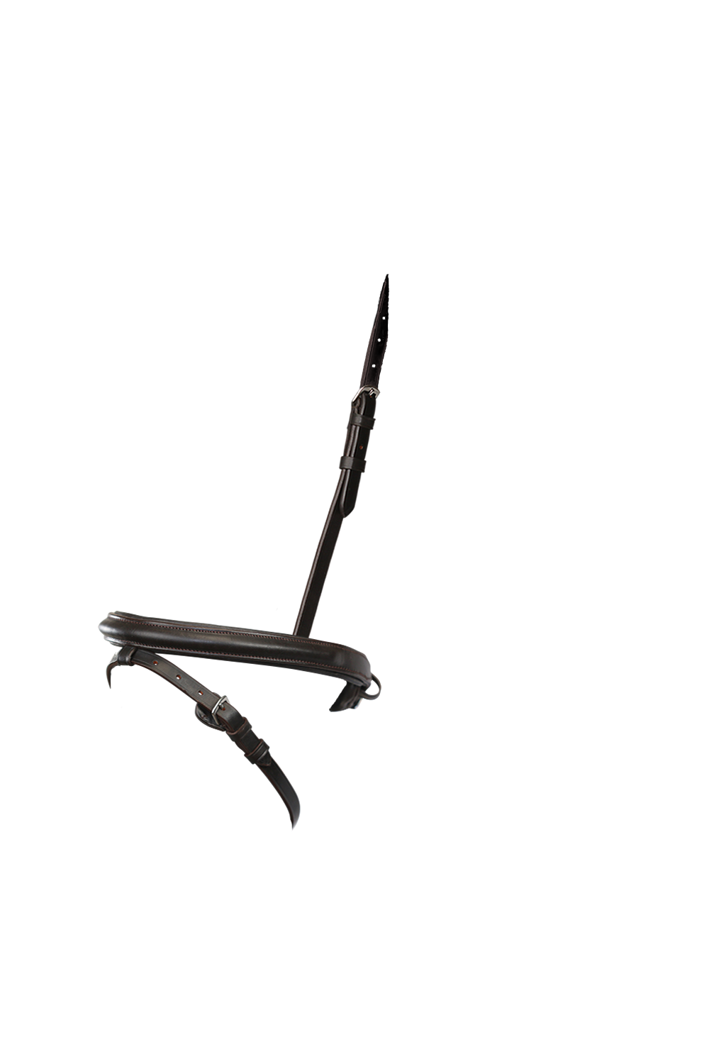 STRAIGHT RAISED PLAIN HANOVERIAN EVENTER - HAVANA NOSEBAND - Flexible Fit Equestrian Australia