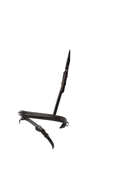 STRAIGHT RAISED PLAIN HANOVERIAN EVENTER - HAVANA NOSEBAND - Flexible Fit Equestrian Australia