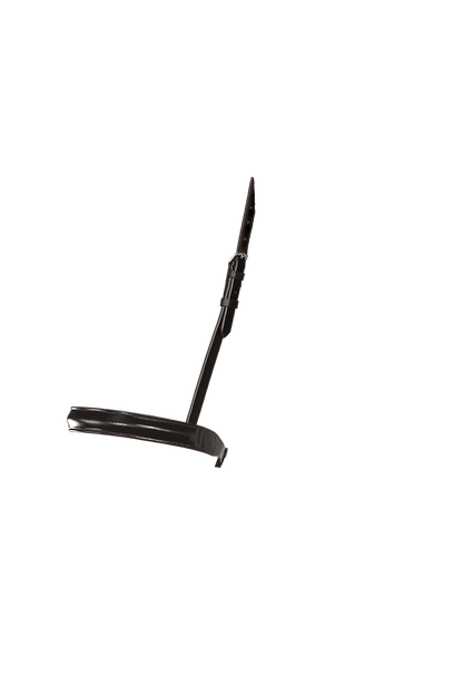 Straight Raised Plain Show Cavesson - Havana Noseband - Flexible Fit Equestrian Australia